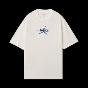 Jordan x Awake NY Men T-Shirt - White Size L